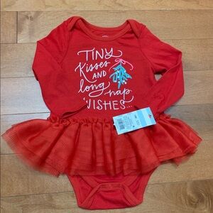 Christmas long sleeve onesie